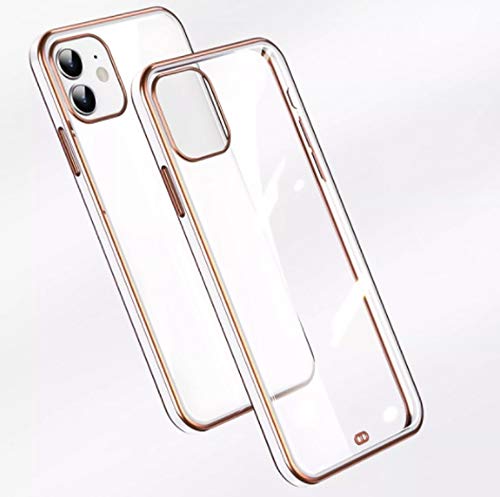 Electro Silicone Series Back cover Case For iphone 11 Pro Max - White