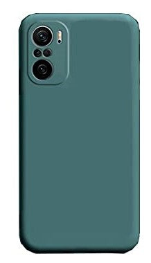 Xiaomi Mi 11X / Mi 11X Pro 5G Liquid Silicone Back Cover Case With TPU & Matte Finish - Dark Green