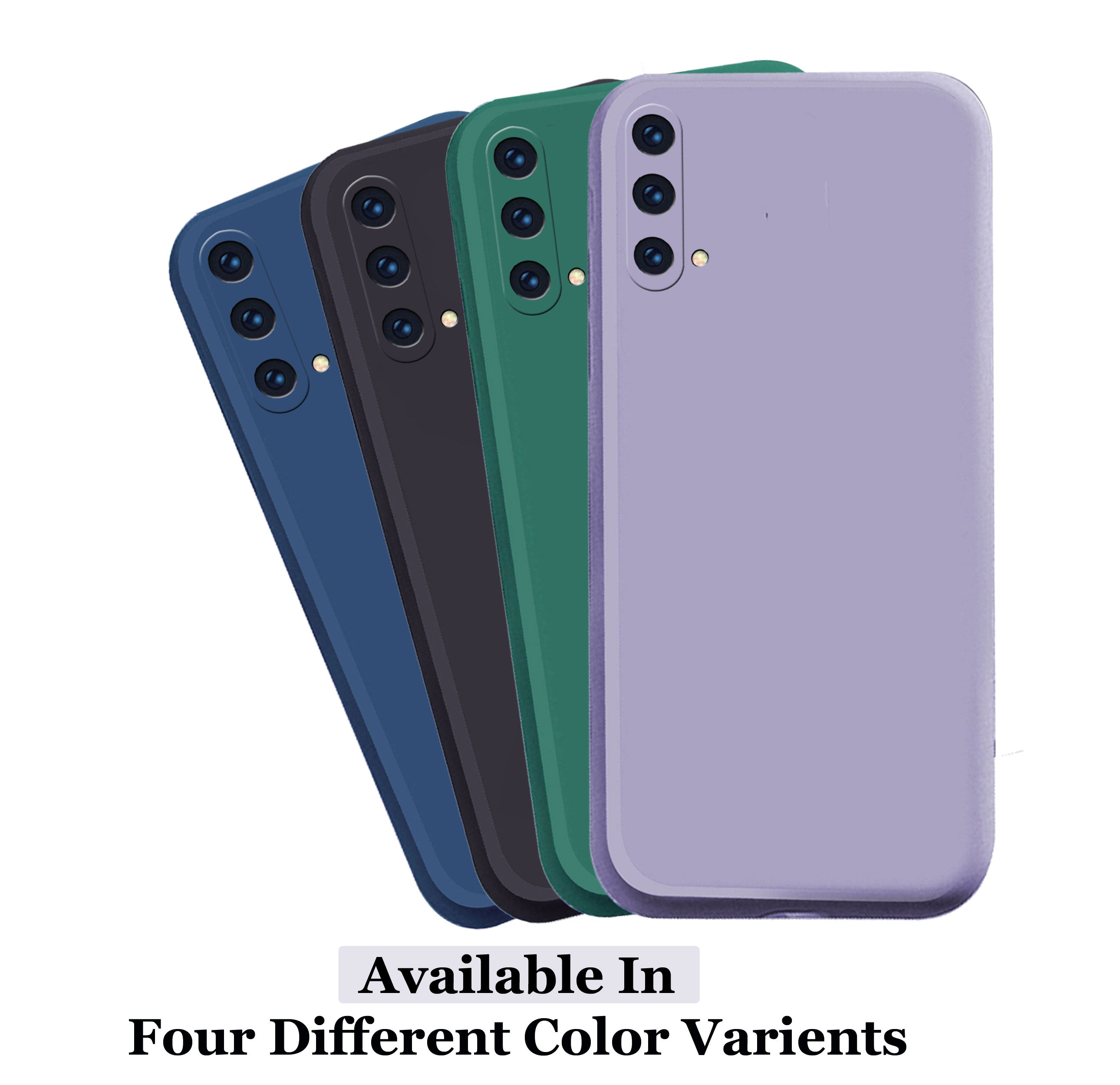 Oneplus Nord CE 5g Liquid Silicone Back Cover Case With TPU & Matte Finish - Purple