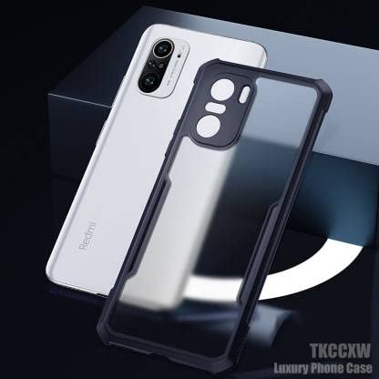 ShockProof Transparent Silicone Back cover For MI11X / MI 11X Pro