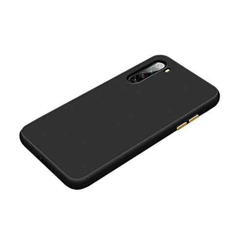 OnePlus Nord Smoke silicone Frosted Back cover case  - Black