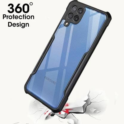 ShockProof Transparent Silicone Back cover For Samsung M32 4G