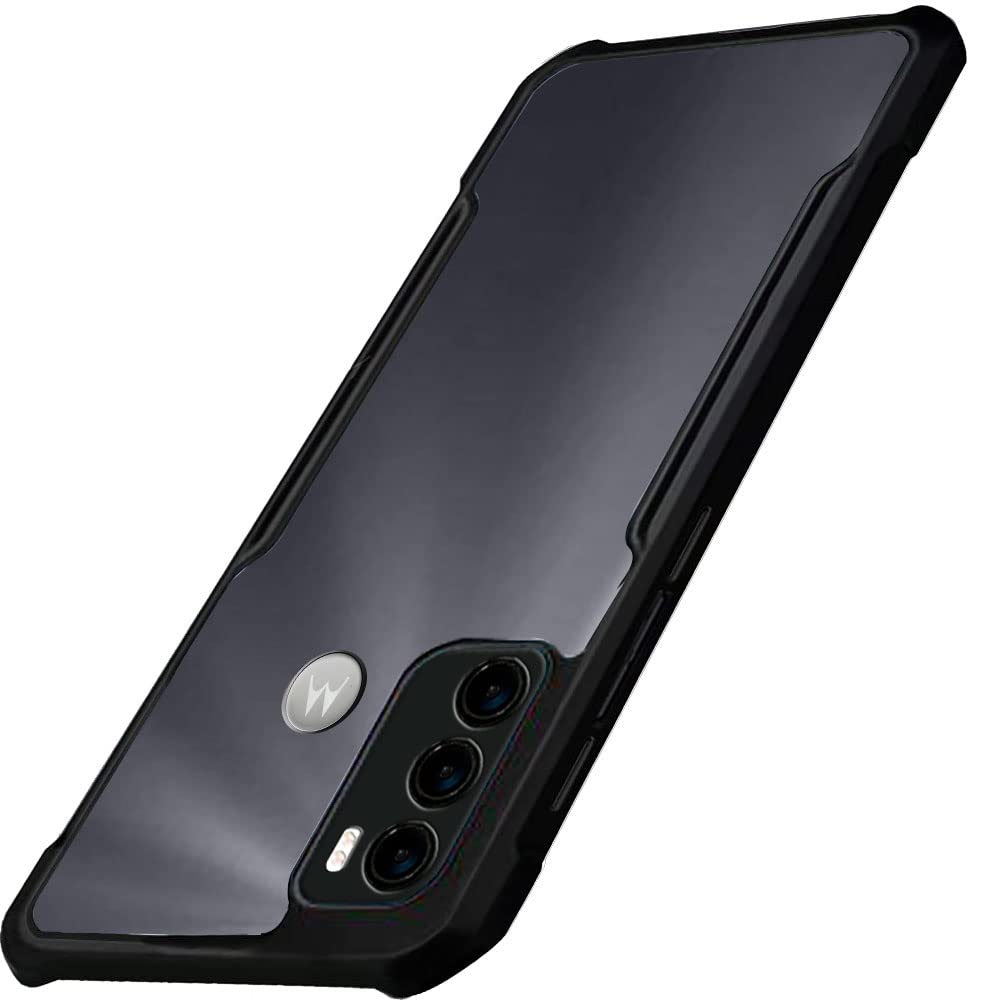 ShockProof Transparent Silicone Back cover For Motorola G60 / Motorola G40