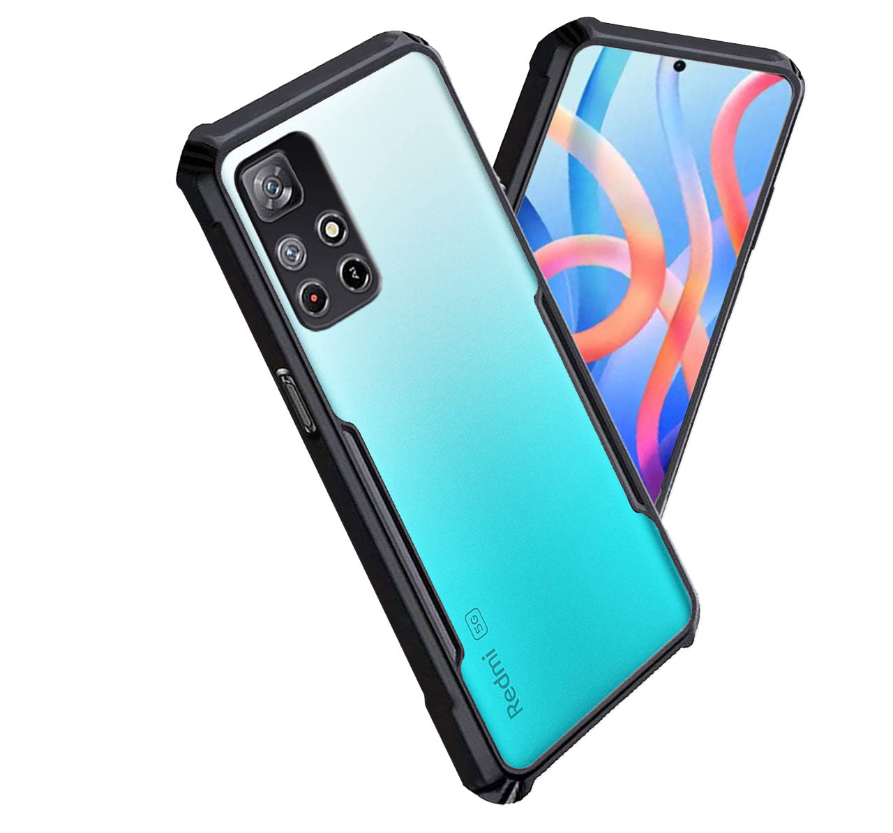 ShockProof Transparent Silicone Back cover For Redmi 11T