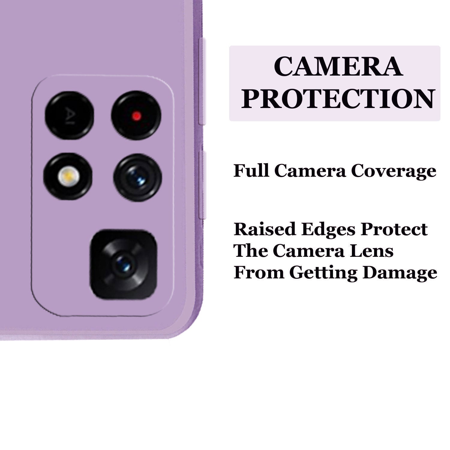 Redmi Note 11T 5G Liquid Silicone Back Cover Case With TPU & Matte Finish - Purple