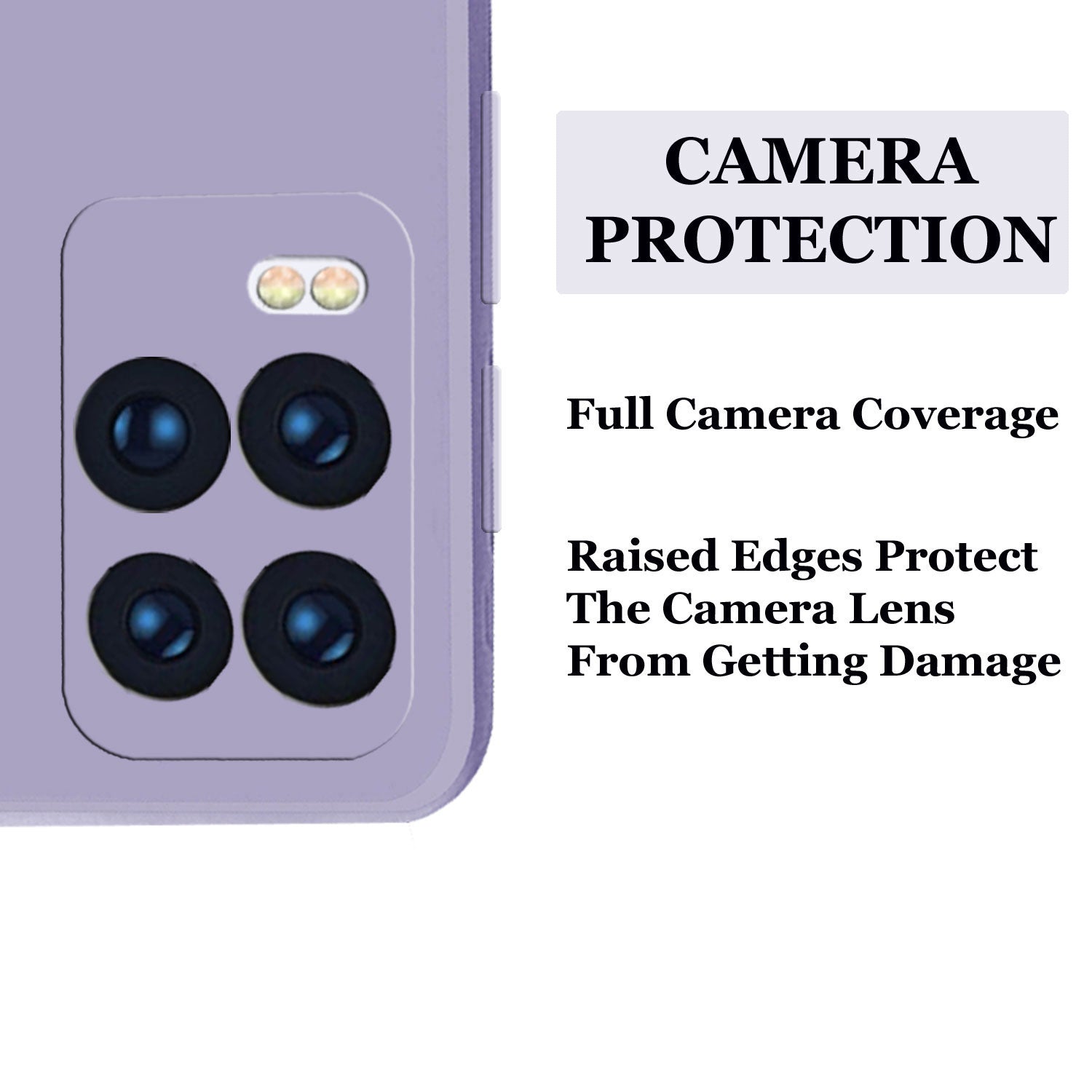 Realme 8 Pro Liquid Silicone Back Cover Case With TPU & Matte Finish - purple