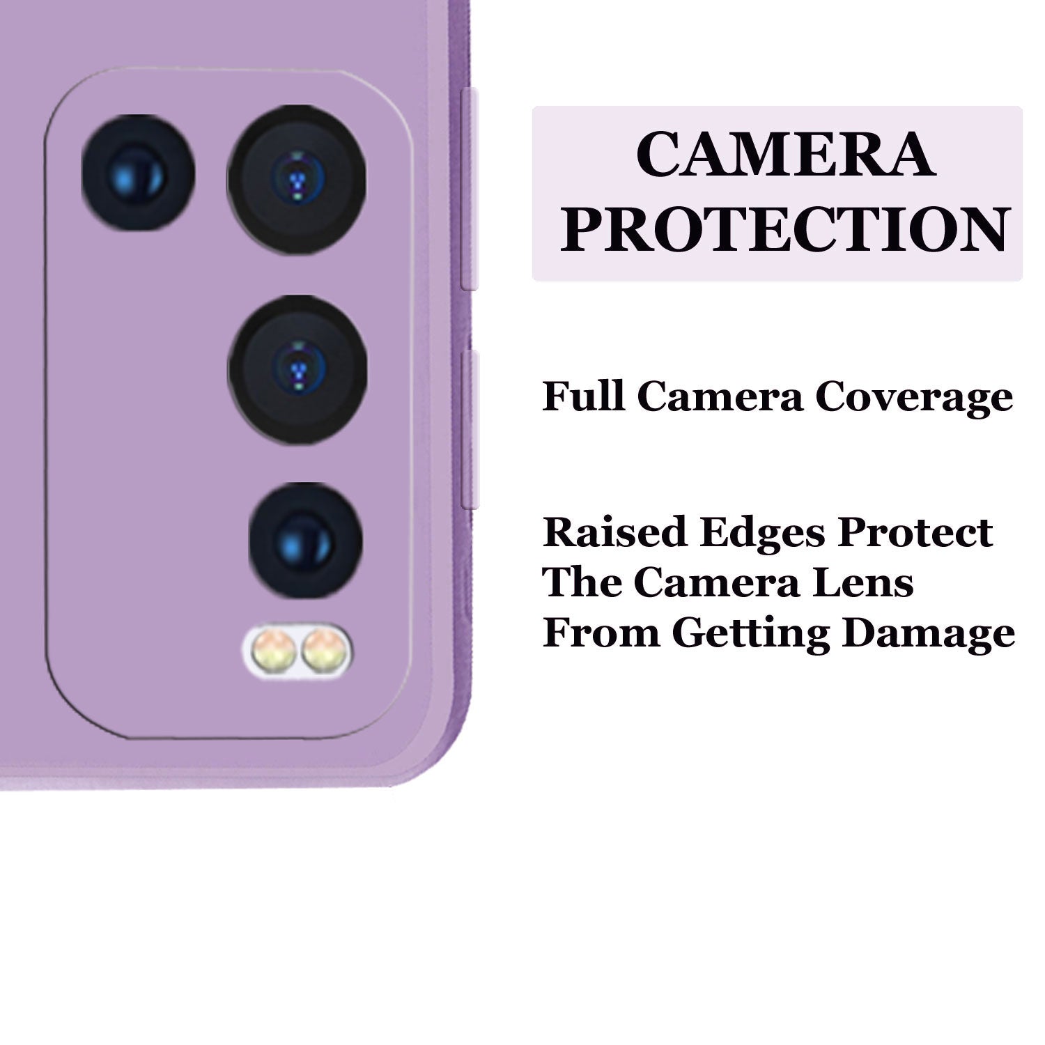 Vivo V19 Liquid Silicone Back Cover Case With TPU & Matte Finish - Purple