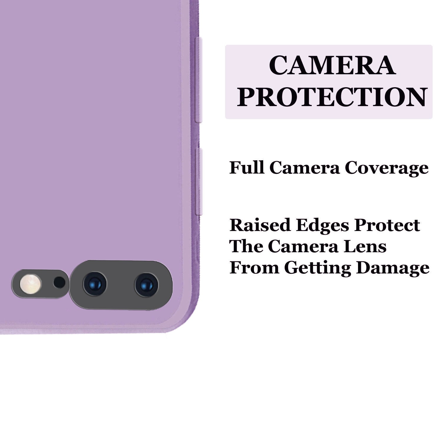 OnePlus 5 Liquid Silicone Back Cover Case With TPU & Matte Finish - Purple
