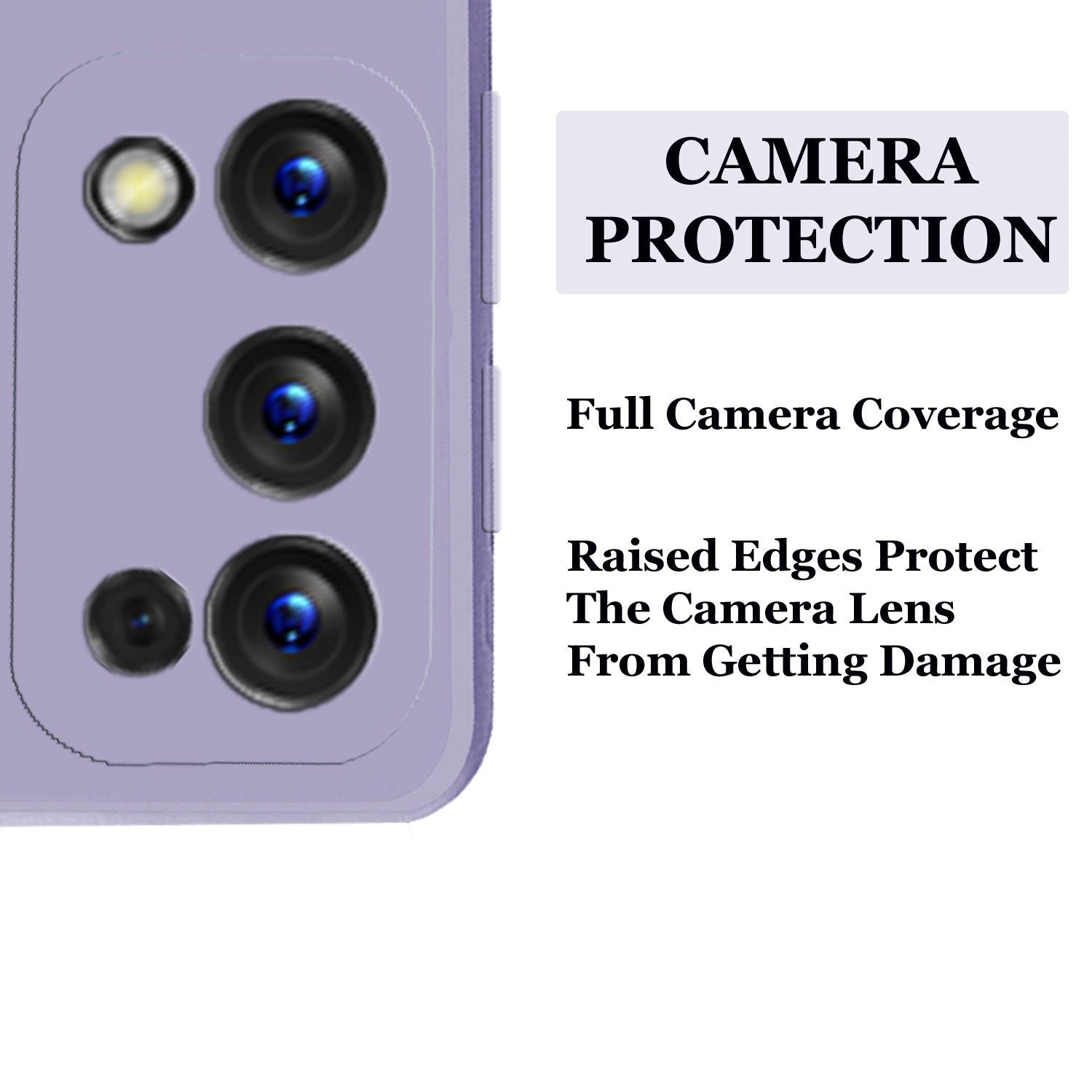 Realme 7 Pro Liquid Silicone Back Cover Case With TPU & Matte Finish - Purple