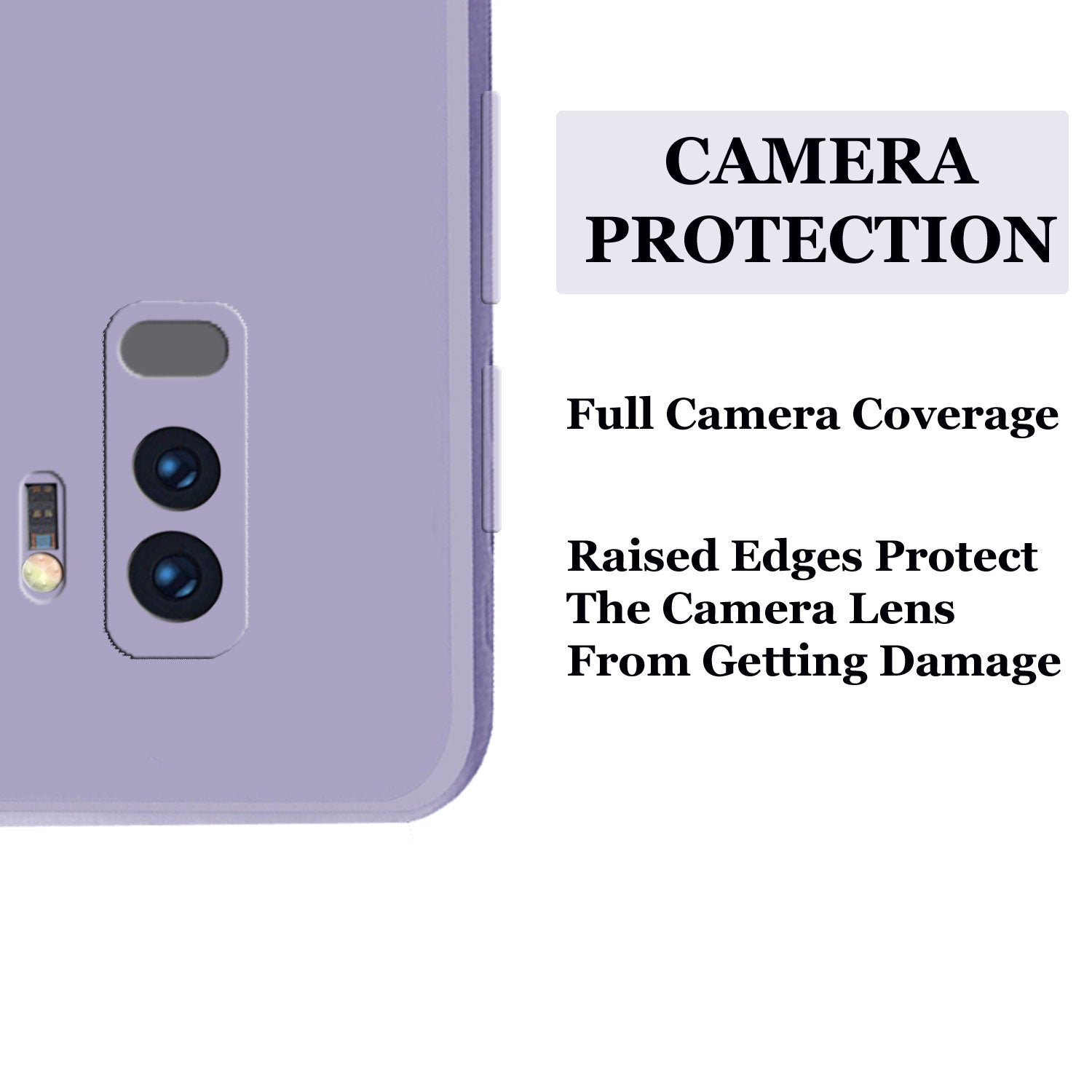 Samsung S9 Plus Liquid Silicone Back Cover Case With TPU & Matte Finish - Purple