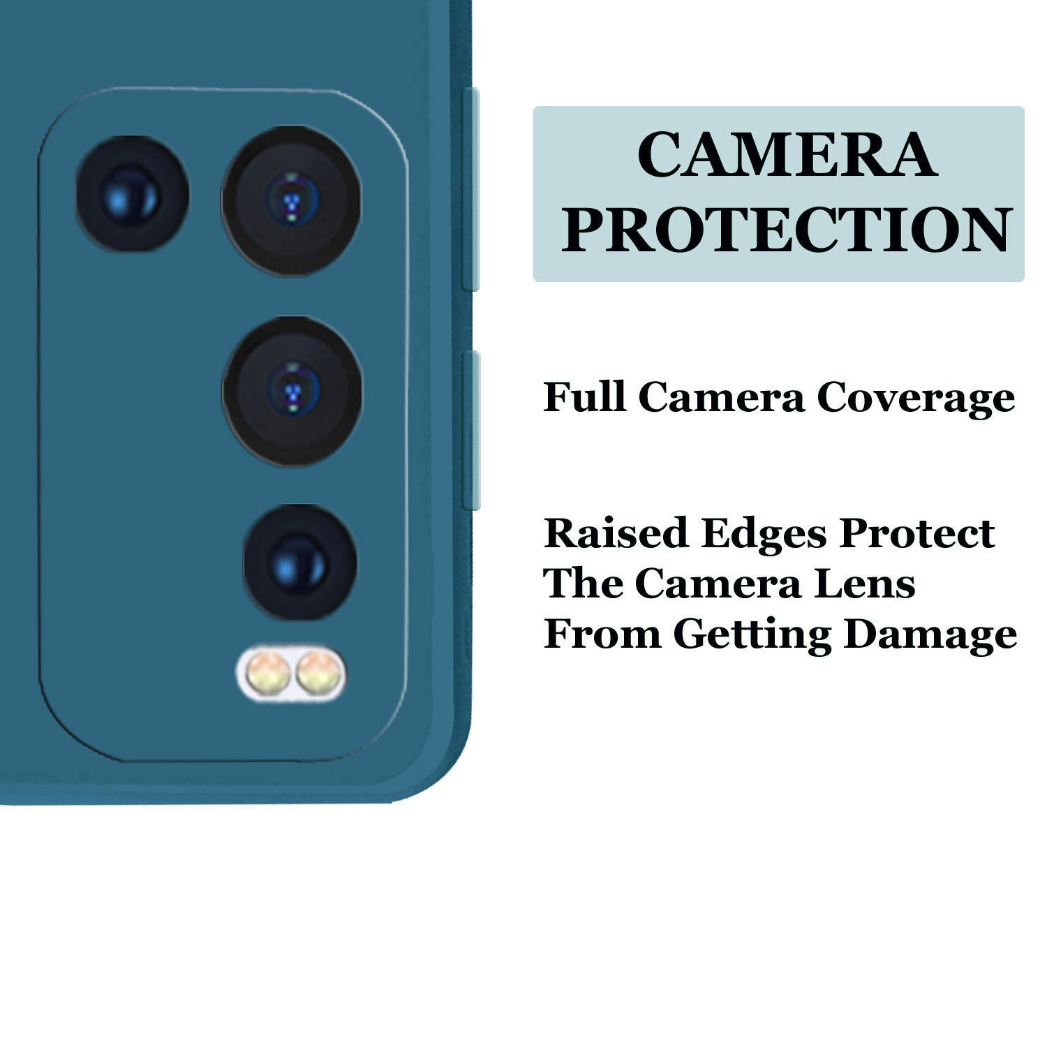 Vivo V19 Liquid Silicone Back Cover Case With TPU & Matte Finish - Blue