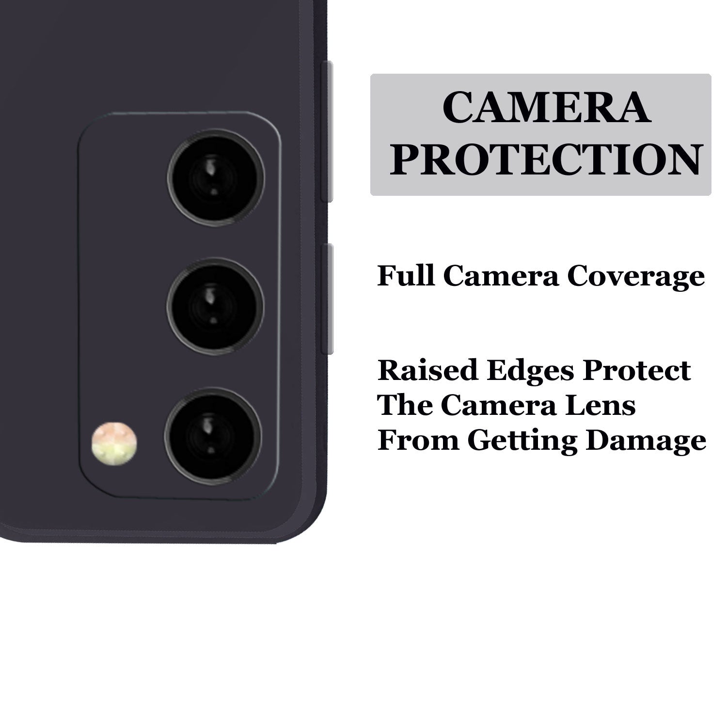 Liquid TPU Silicone Matte Back Cover Case For Samsung Galaxy S20 Fe - Black