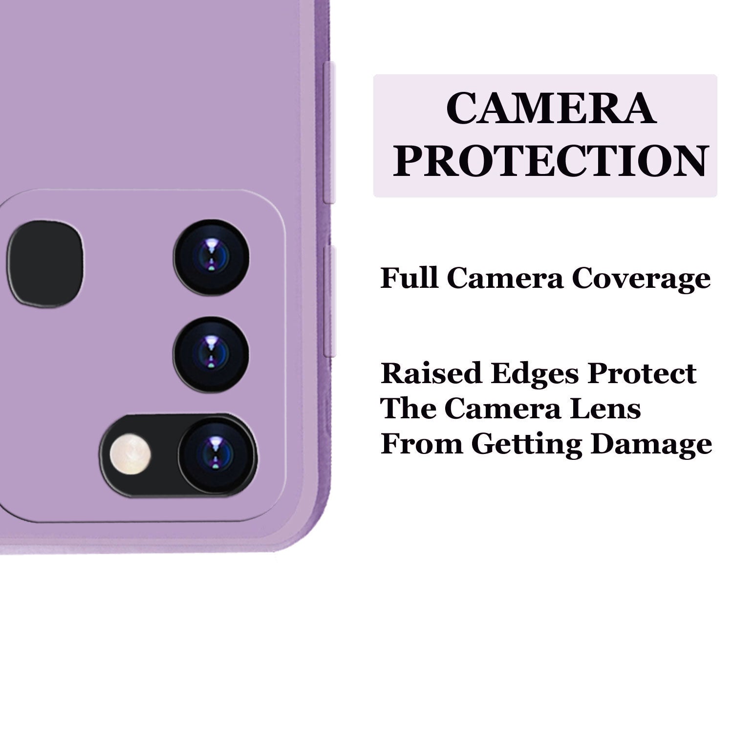 Tecno Spark Go Liquid Silicone Back Cover Case With TPU & Matte Finish - Purple