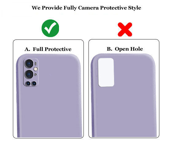 OnePlus 9 Pro Liquid Silicone Back Cover Case With TPU & Matte Finish - Purple