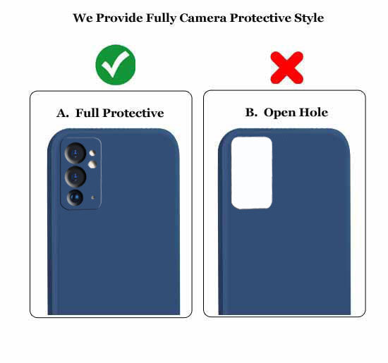 OnePlus 9RT Liquid Silicone Back Cover Case With TPU & Matte Finish - Blue