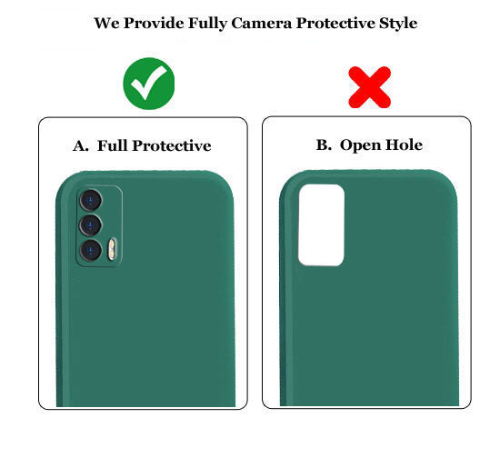 Realme GT 5G Liquid Silicone Back Cover Case With TPU & Matte Finish - Green