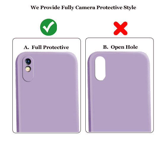 Redmi 9a Liquid Silicone Back Cover Case With TPU & Matte Finish - Purple