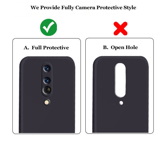 Oneplus 8 Liquid Silicone Back Cover Case With TPU & Matte Finish - Black