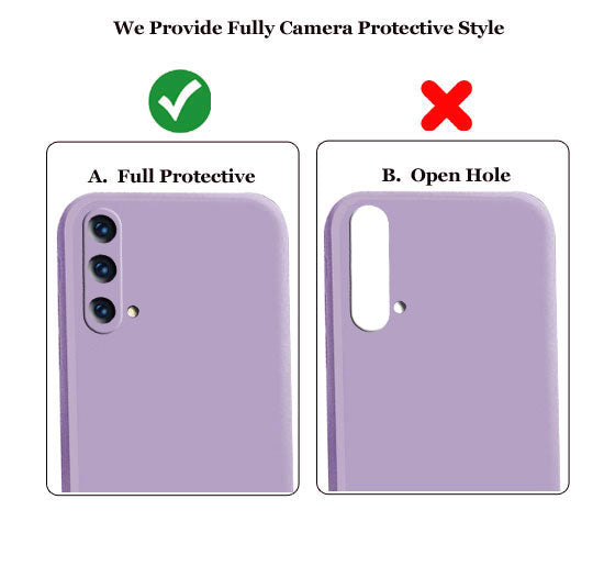 Oneplus Nord CE 5g Liquid Silicone Back Cover Case With TPU & Matte Finish - Purple