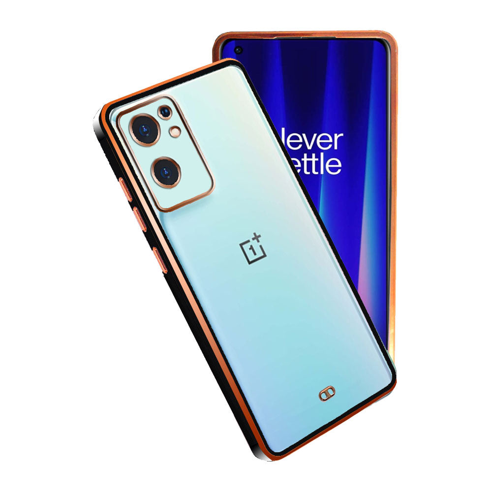 Electro Silicone Series Back cover Case For  OnePlus Nord 2 5G - Black