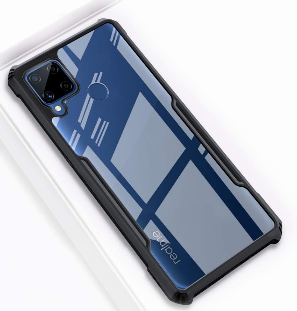 ShockProof Transparent Silicone Back cover For Realme C15