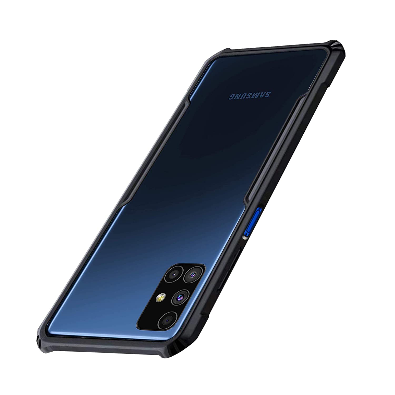 ShockProof Transparent Silicone Back cover For Samsung Galaxy A31