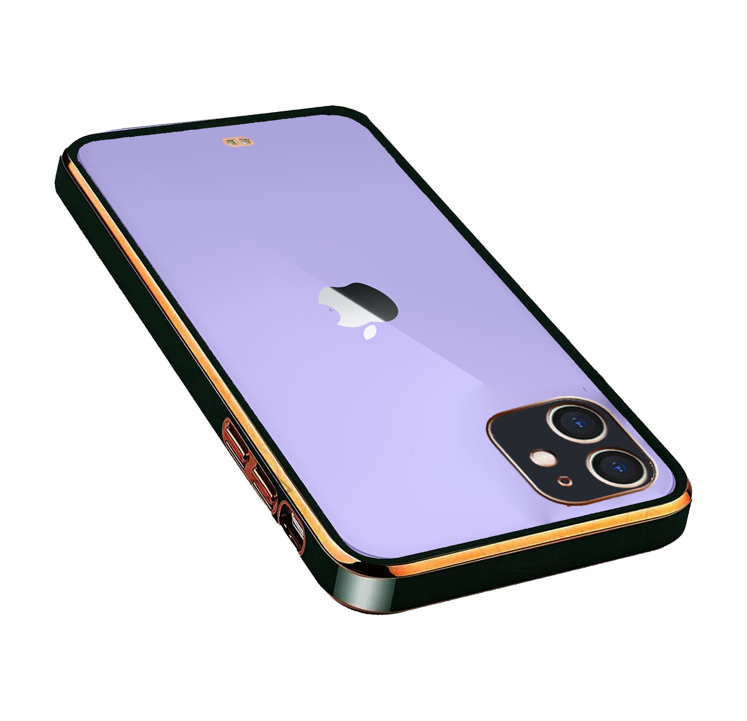 Electro Silicone Series Back cover Case For iphone 11-Black