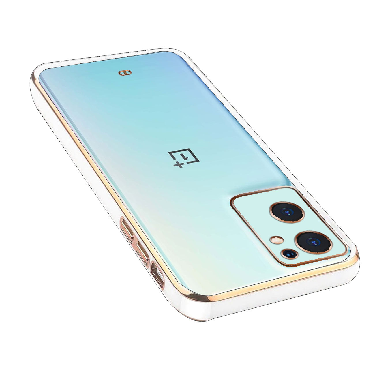 Electro Silicone Series Back cover Case For  OnePlus Nord 2 5G - White