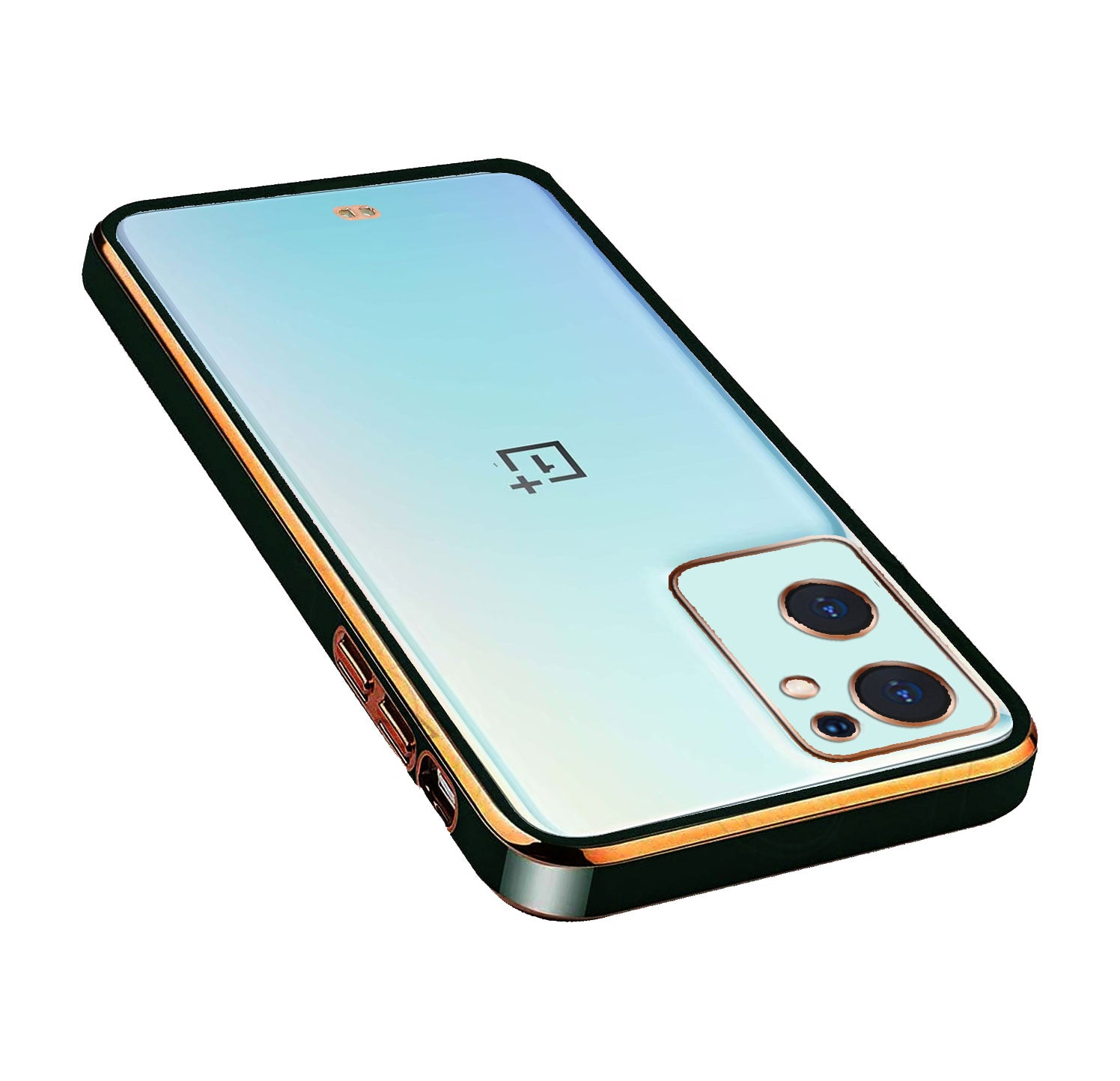 Electro Silicone Series Back cover Case For  OnePlus Nord 2 5G - Black