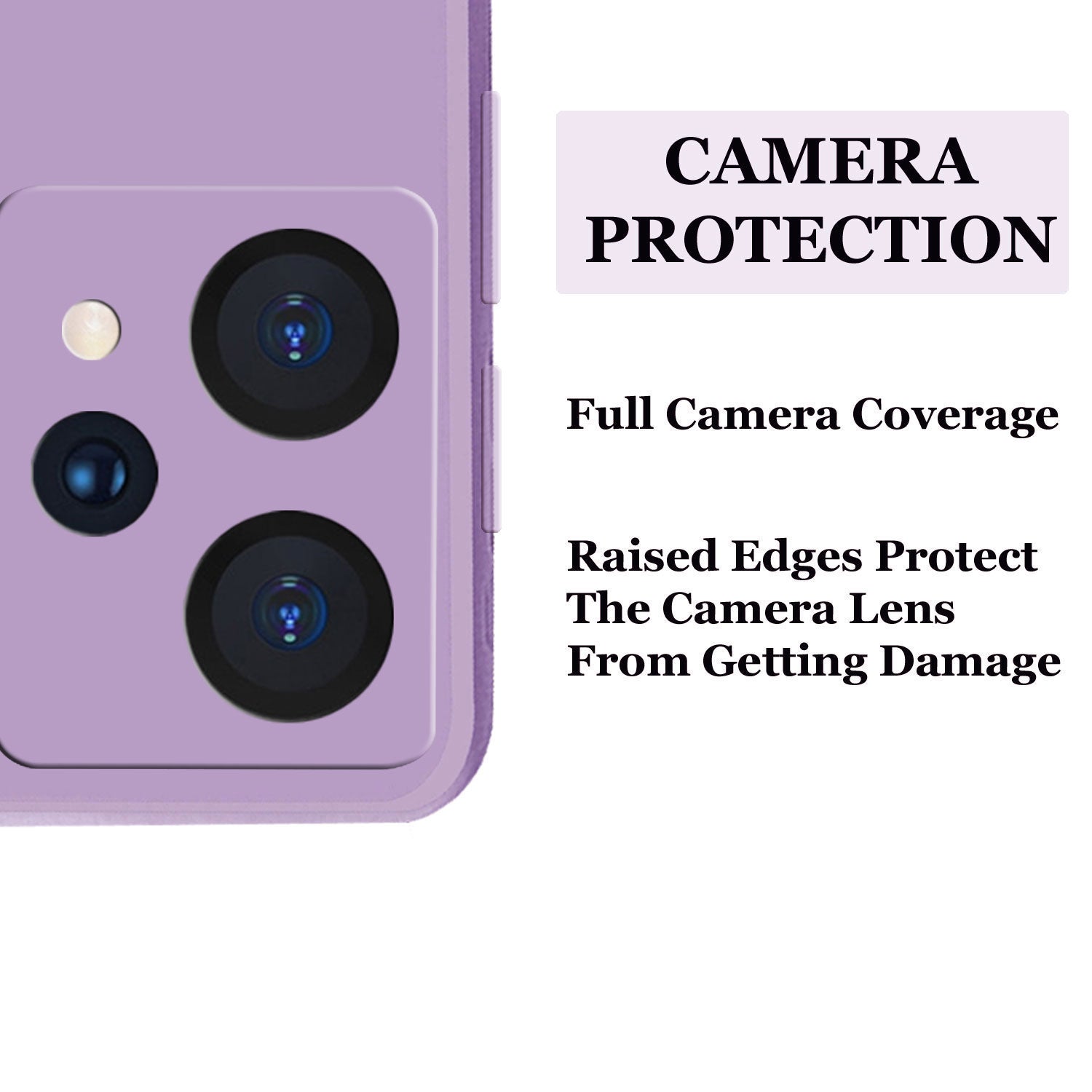 Realme 9 Pro Liquid Silicone Back Cover Case With TPU & Matte Finish - Purple