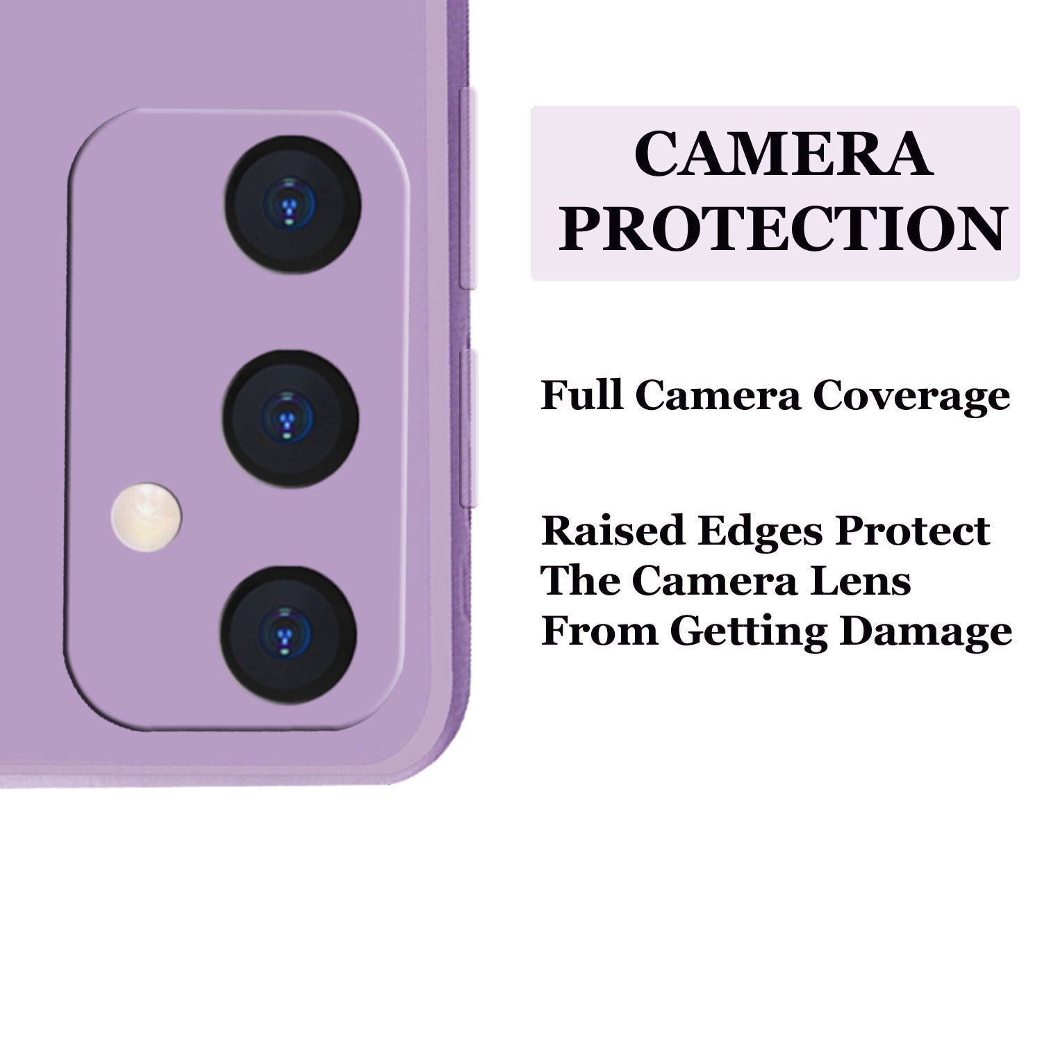 Samsung F23 Liquid Silicone Back Cover Case With TPU & Matte Finish - Purple