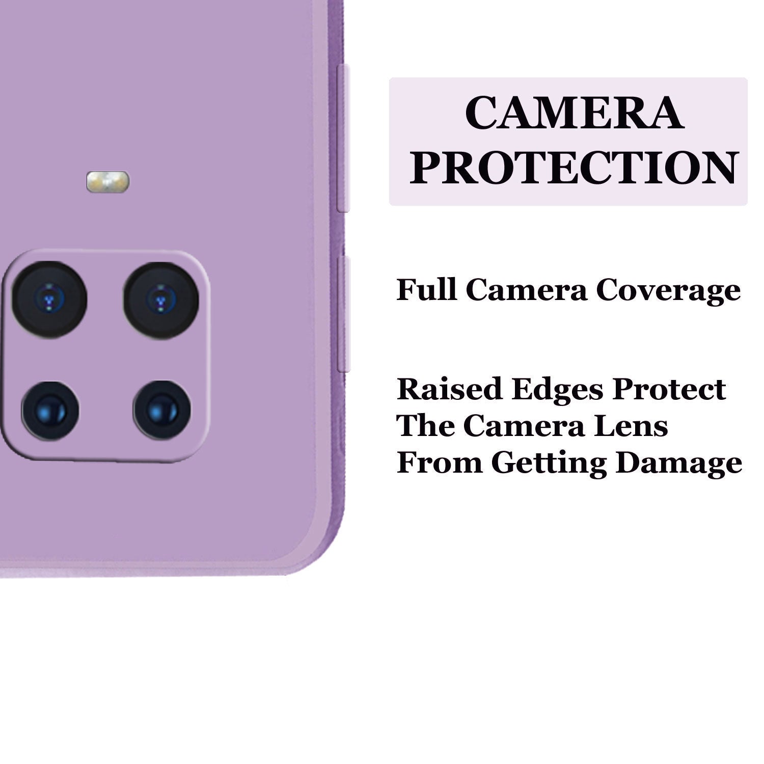 Liquid TPU Silicone Matte Back Cover Case For Redmi Note 9 Pro / Pro Max - Purple
