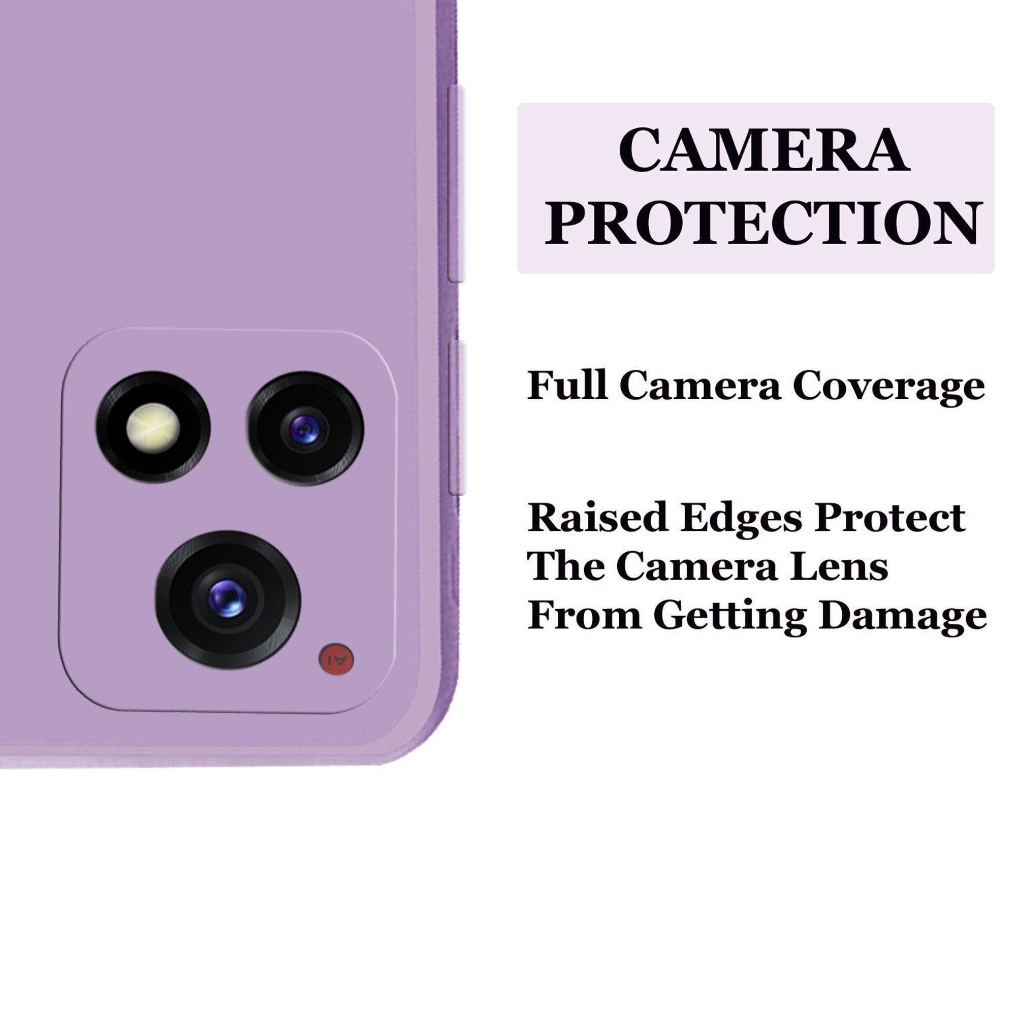 Vivo Y72 5g Liquid Silicone Back Cover Case With TPU & Matte Finish - Purple