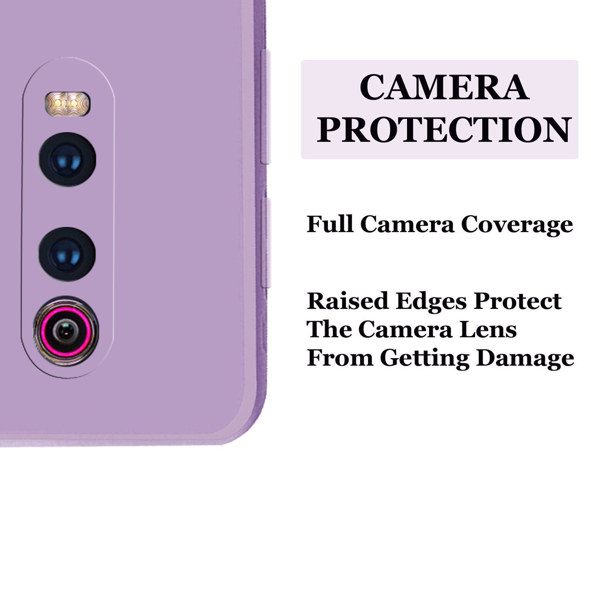 Mi Redmi K20 / K20 Pro Liquid Silicone Back Cover Case With TPU & Matte Finish - Purple