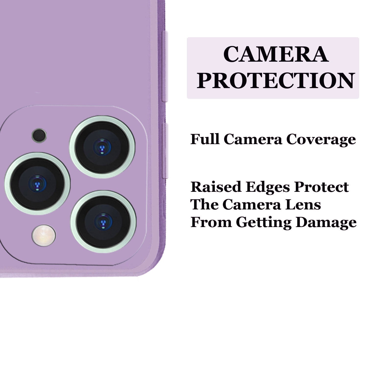 iphone 11 Pro Max  Liquid Silicone Back Cover Case With TPU & Matte Finish - Purple