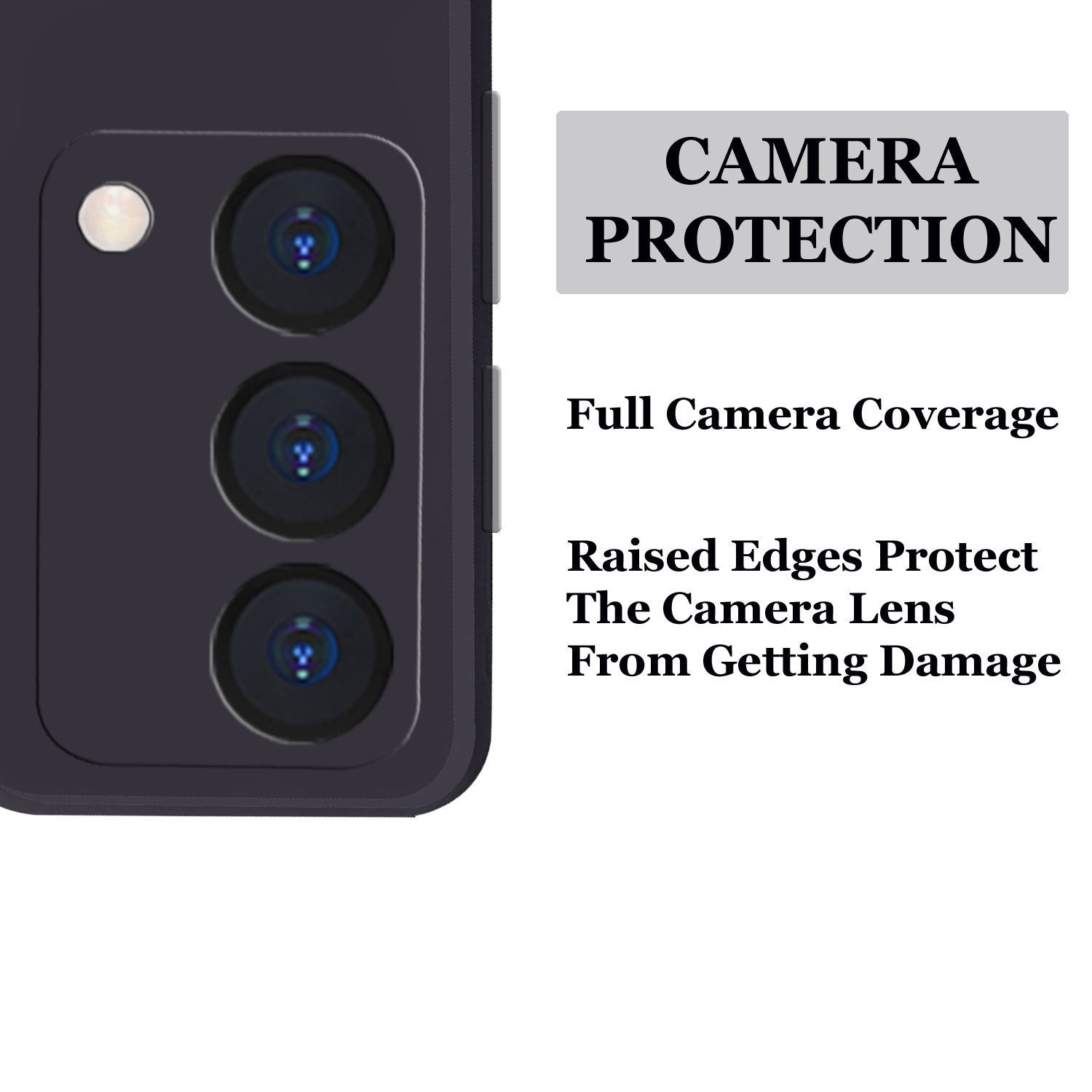 Realme GT Master Edition 5G Liquid Silicone Back Cover Case With TPU & Matte Finish - Black