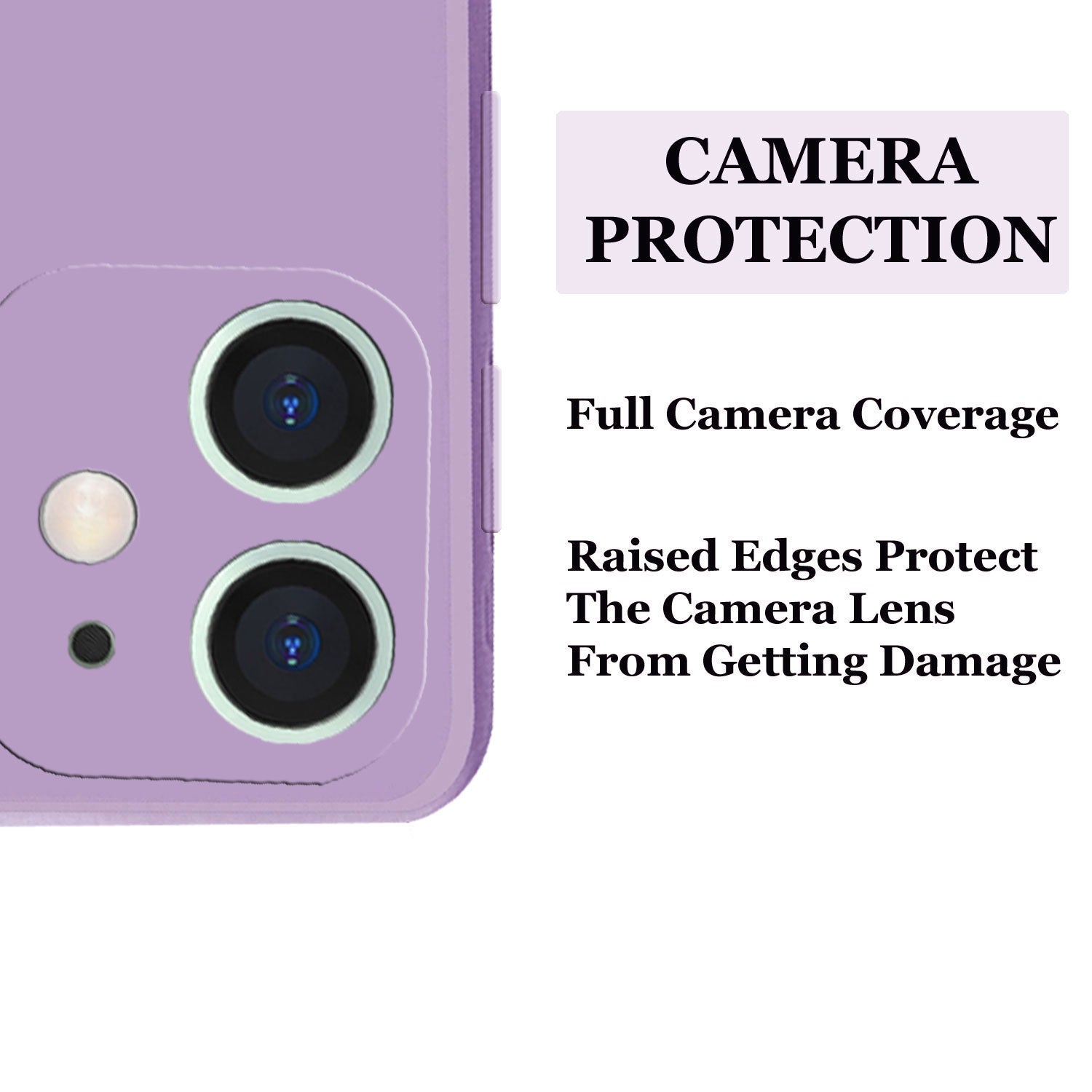 Liquid TPU Silicone Matte Back Cover Case For iphone 11 - Purple