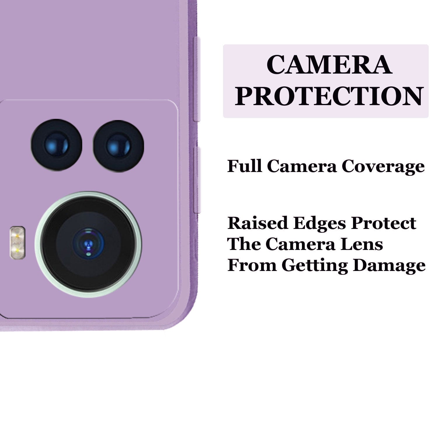 OnePlus Nord 3 Liquid Silicone Back Cover Case With TPU & Matte Finish - Purple