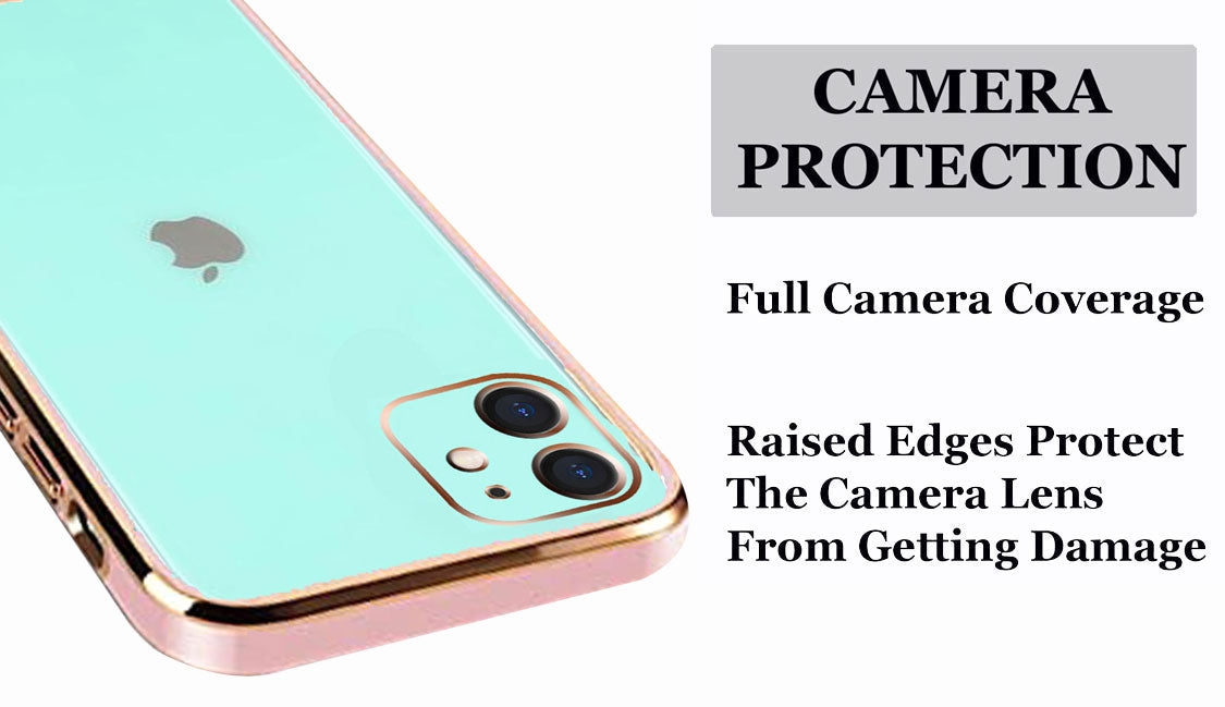 Electro Silicone Series Back cover Case For iphone 12 Mini - Pink
