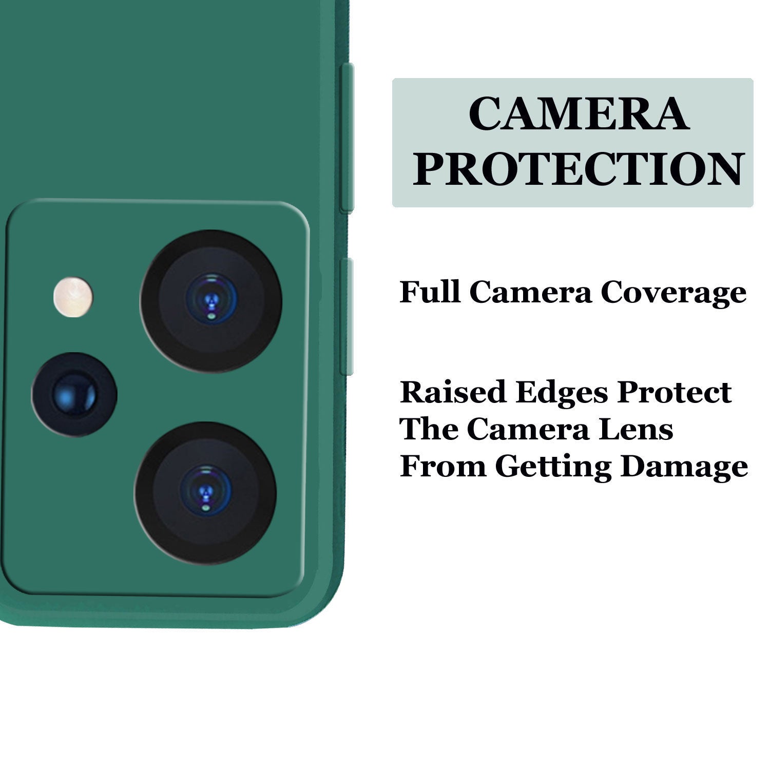 OnePlus Nord CE 2 Lite 5G Liquid Silicone Back Cover Case With TPU & Matte Finish - Green