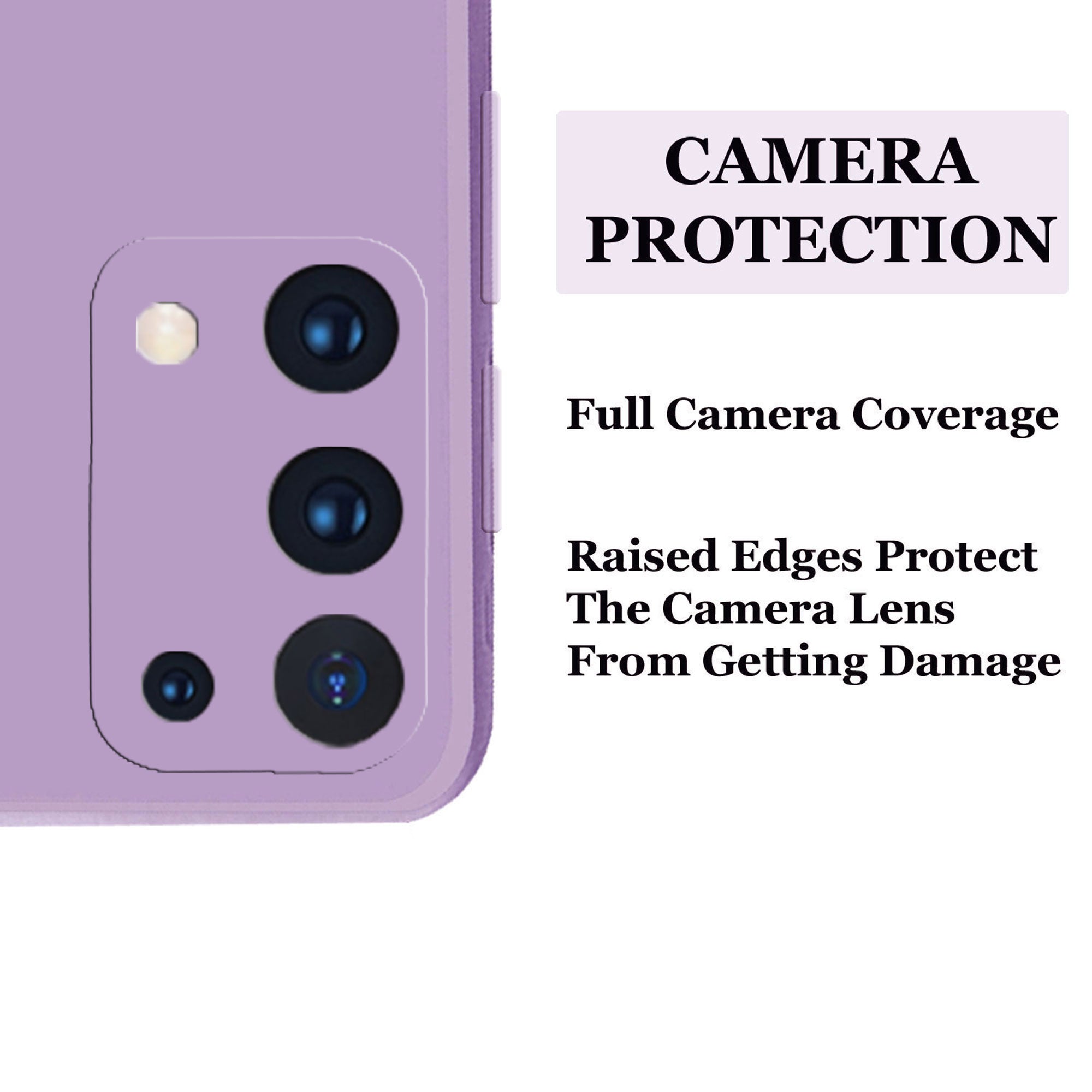 Oppo A74 5g Liquid Silicone Back Cover Case With TPU & Matte Finish - Purple