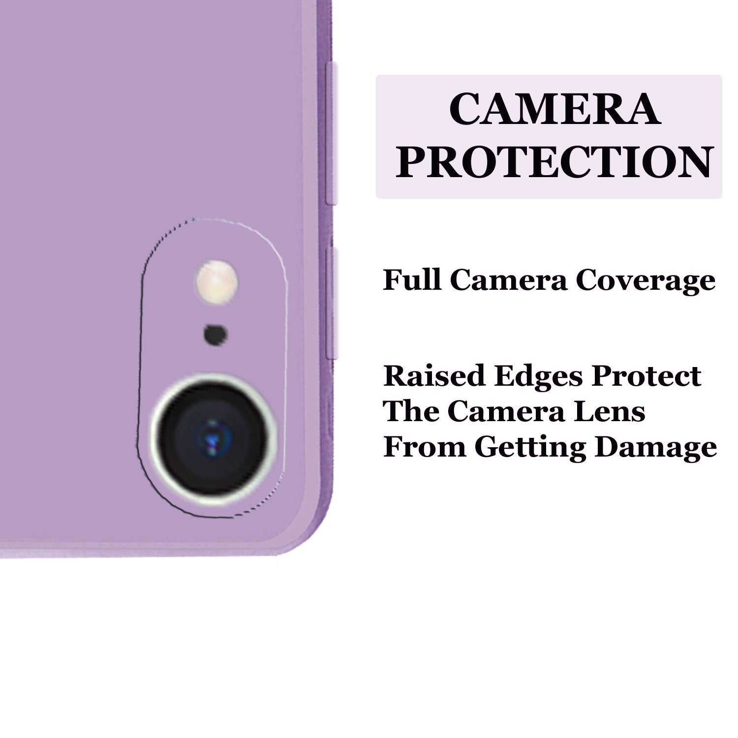 Liquid TPU Silicone Matte Back Cover Case For iphone XR - Purple
