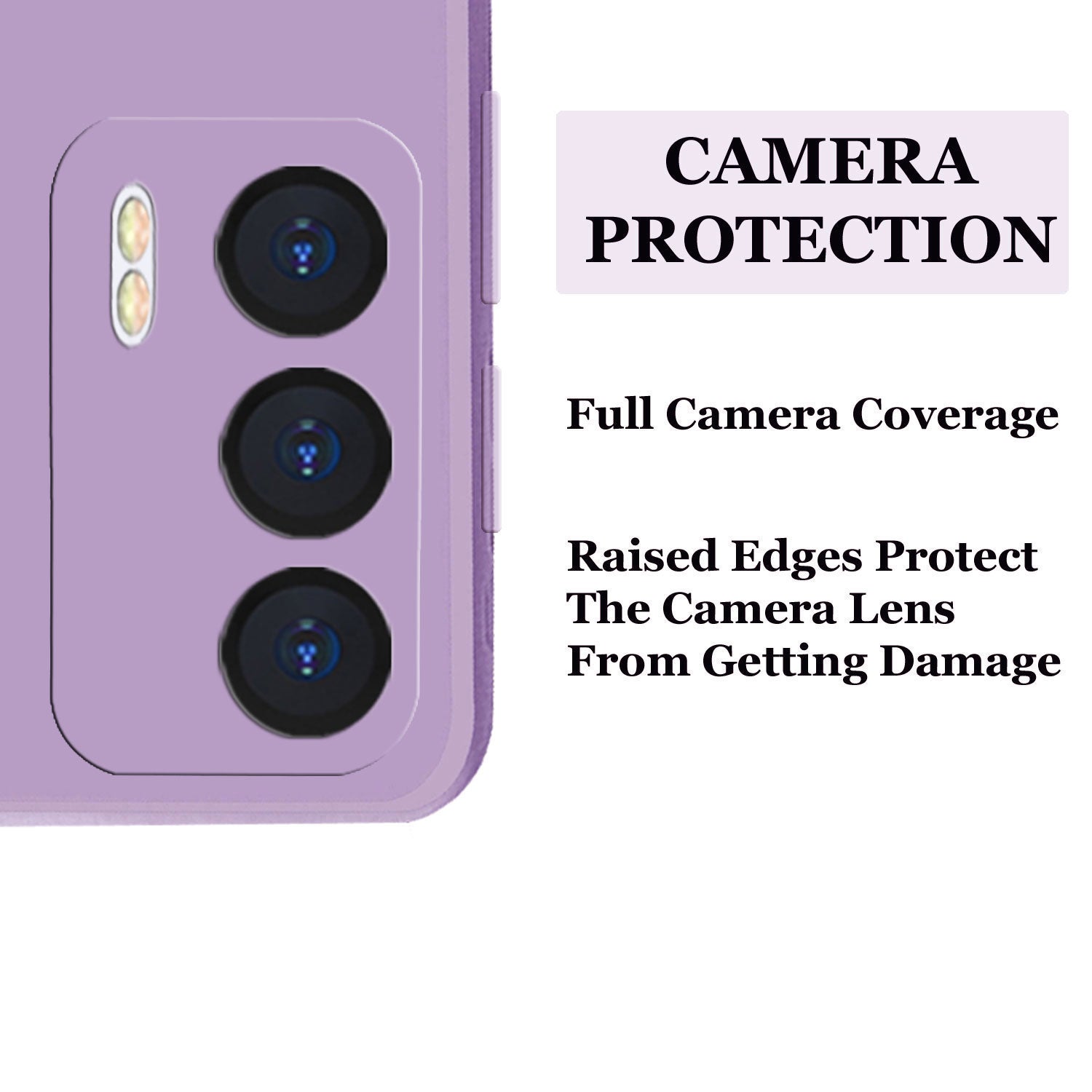 Realme GT 5G Liquid Silicone Back Cover Case With TPU & Matte Finish - Purple