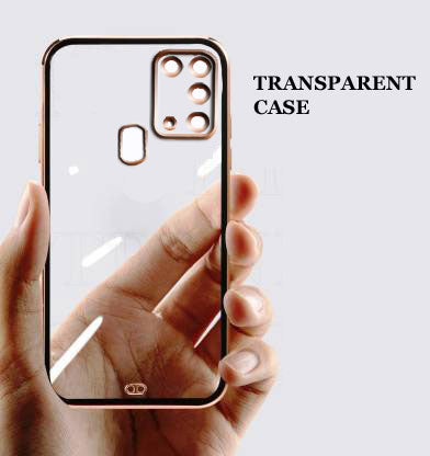 Electro Silicone Series Back cover Case For Samsung Galaxy M31 / Samsung Galaxy F41 - Black