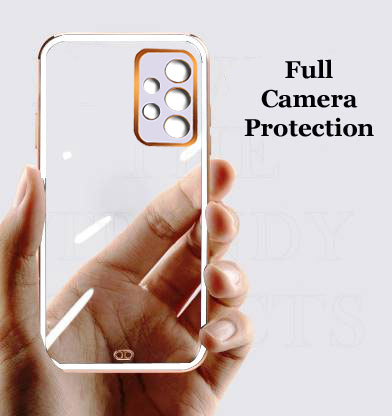 Electro Silicone Series Back cover Case For Samsung Galaxy M32 5G - White