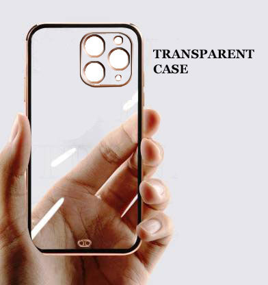 Electro Silicone Series Back cover Case For iphone 11 Pro - Black