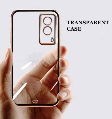 Electro Silicone Series Back cover Case For Vivo V21E 5G - Black