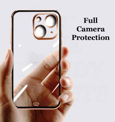 Electro Silicone Series Back cover Case For iphone 13 - Black