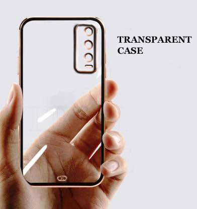 Electro Silicone Series Back cover Case For Vivo Y20 - Black