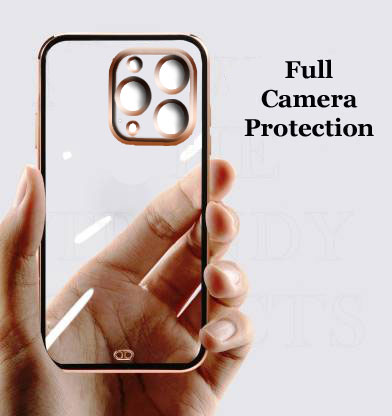 Electro Silicone Series Back cover Case For iphone 13 pro - Black